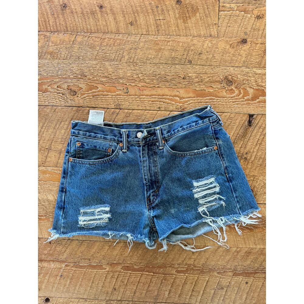LEVIS 505 DENIM SHORTS SIZE 34W